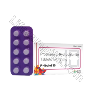 P-Nolol 10 mg (Propranolol Hydrochloride)